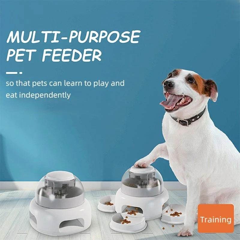 Dog Press Leakage Food Feeder Automatic Dispenser - Classy Collective