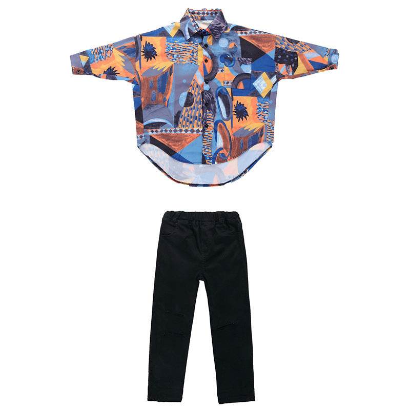 Children Loose Floral Shirt For Dance Clothes - Classy Collective