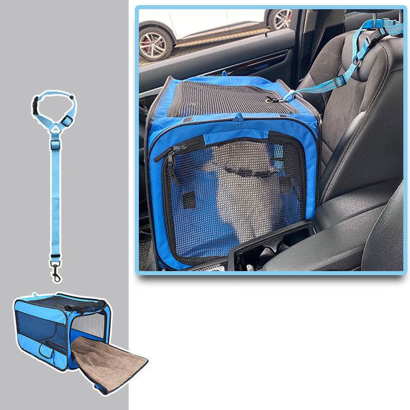 Travel Carrier Bag For Pet Cage With Locking Safety Zippers - Classy Collective