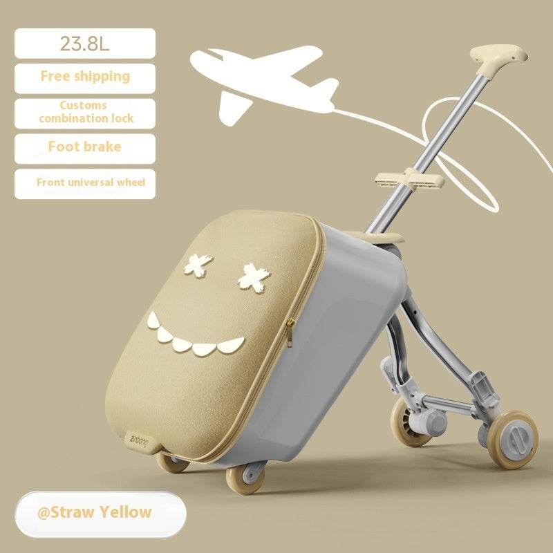 Luggage Children's Riding And Boarding Machine Trolley Case - Classy Collective