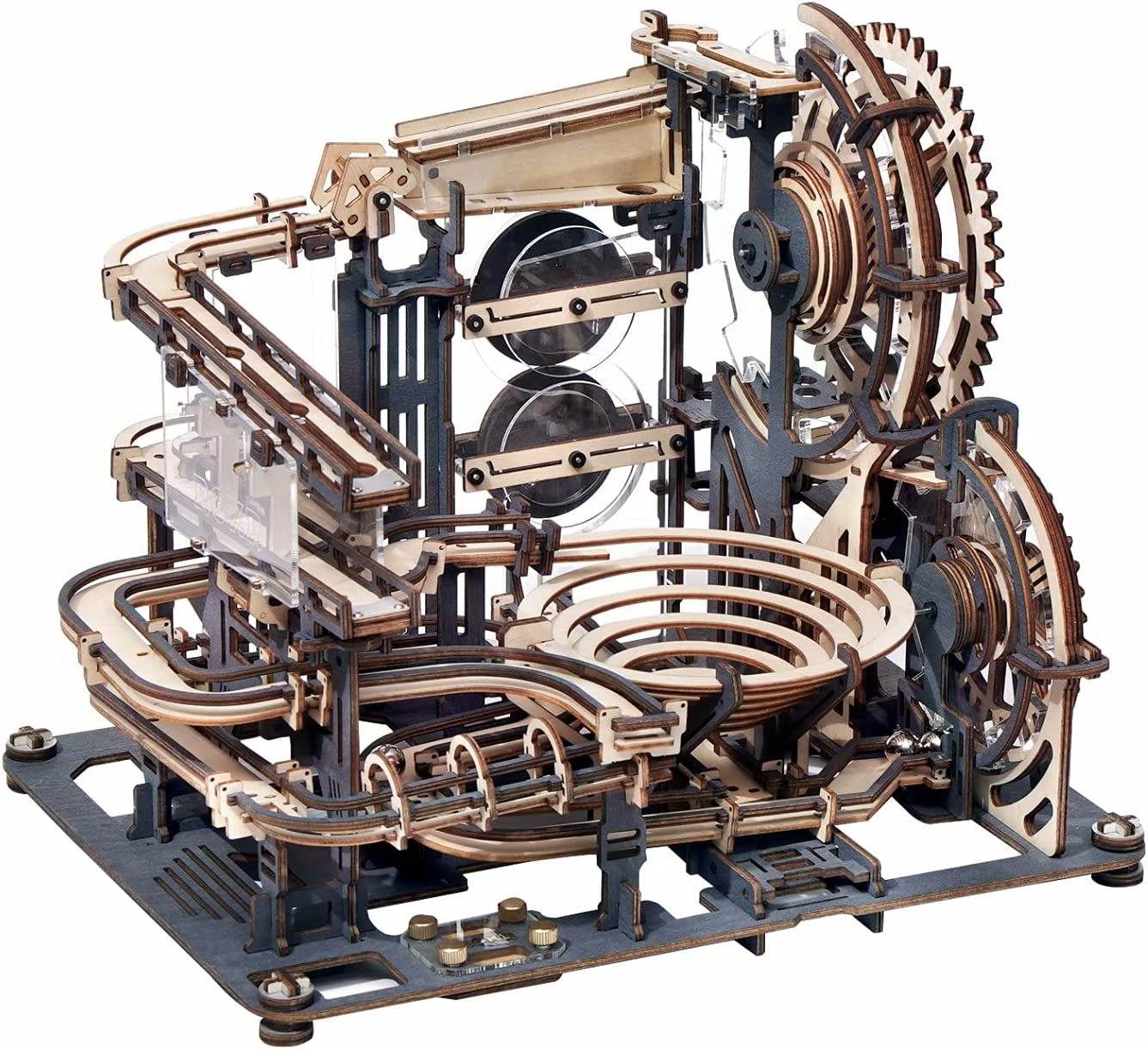Robotime Marble Night City 3D Wooden Puzzle Games Assembly - Classy Collective