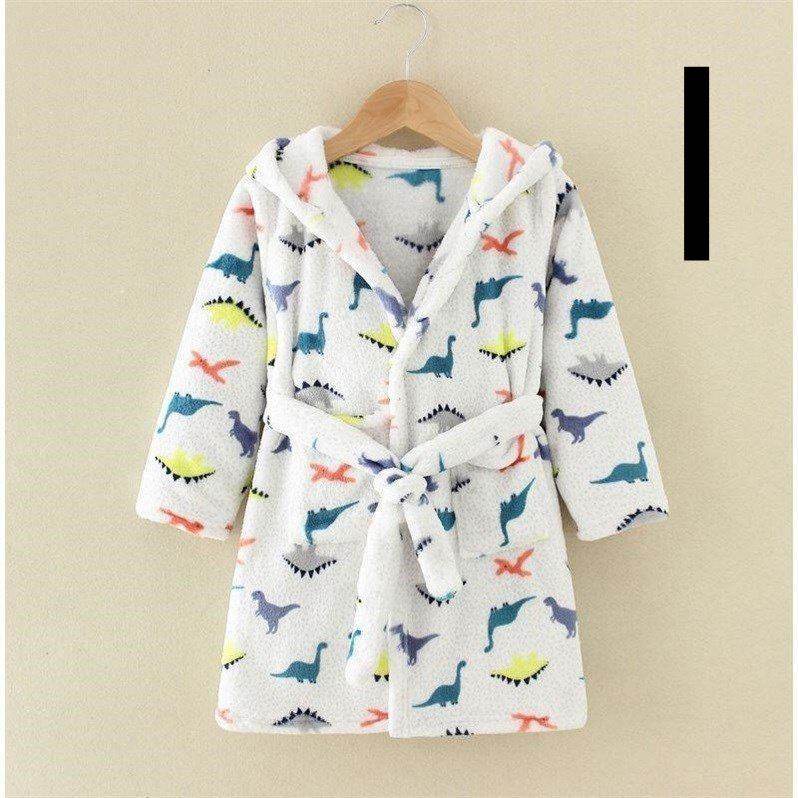 Children's Bathrobe-Thickened Flannel - Classy Collective