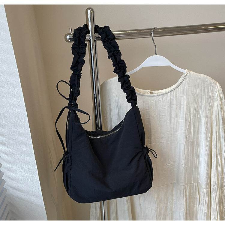 Canvas Shoulder Cotton-padded Casual Messenger Bag - Classy Collective
