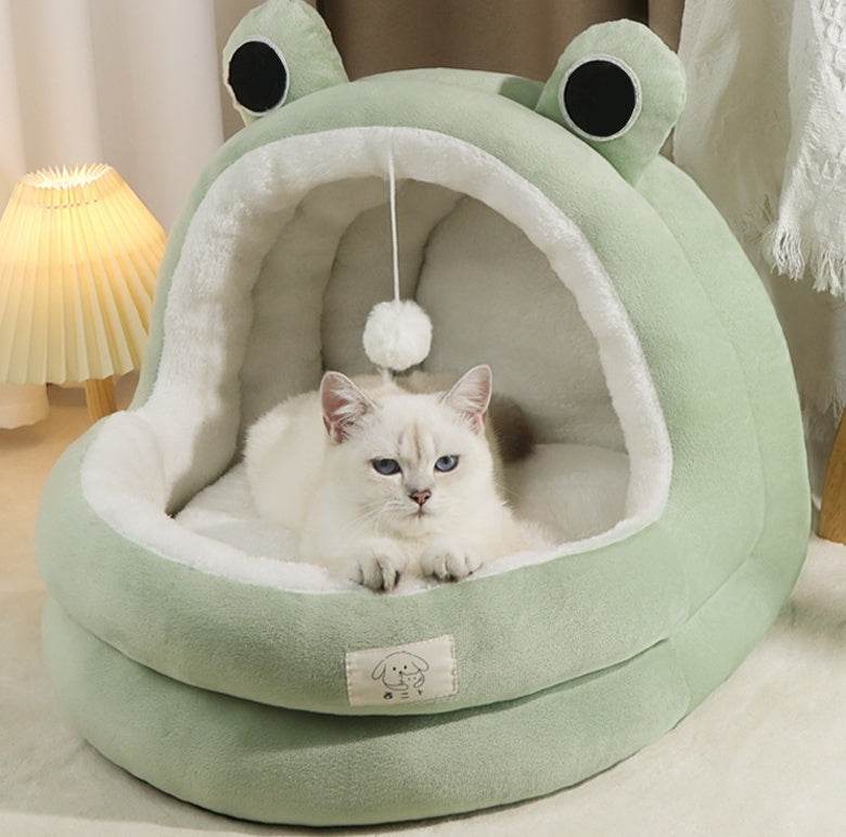 Cat Nest Four Seasons Universal Winter Warm Closed - Classy Collective
