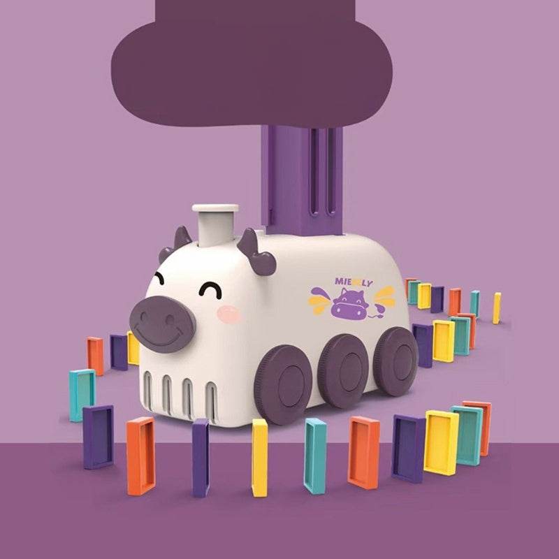 Domino Train Toy Stacking Block Set for Brain Developmental - Classy Collective