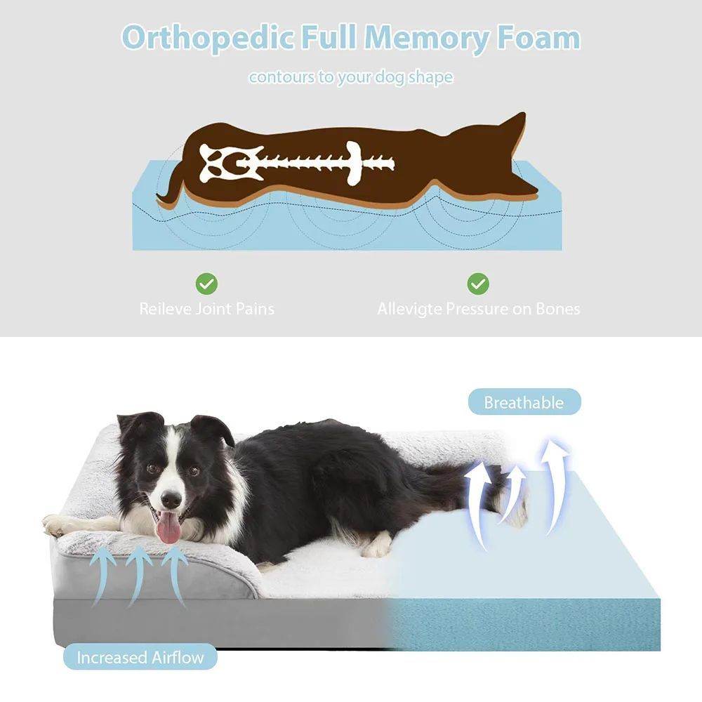 High Quality Dog Waterproof Bed For Medium Large Dogs Cats - Classy Collective