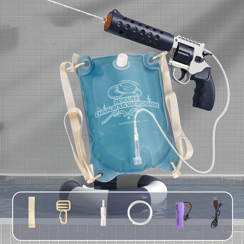 Electric Water Gun Carrying A Large Capacity Water Bag - Classy Collective