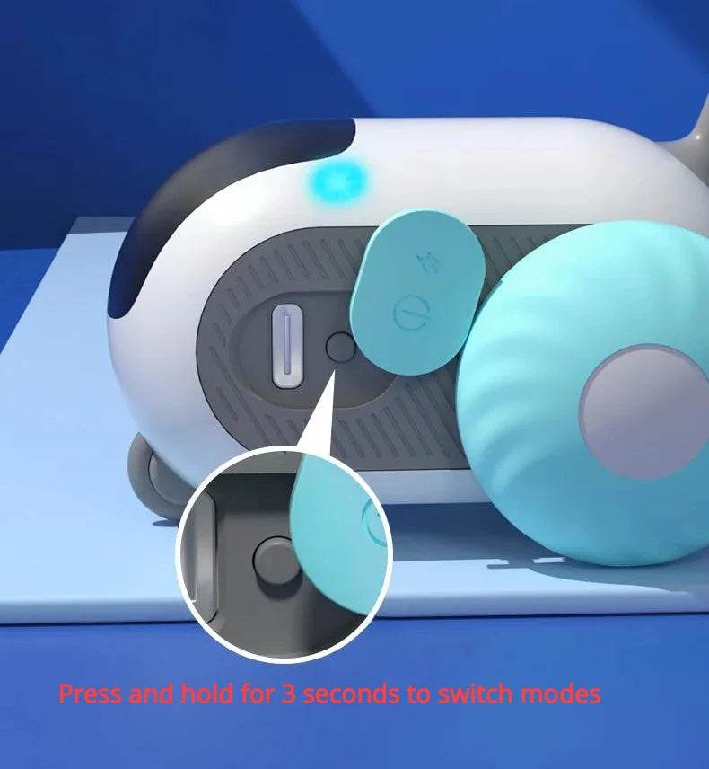 Remote Control Interactive Cat Car Toy USB Charging Chasing Automatic Self-moving - Classy Collective