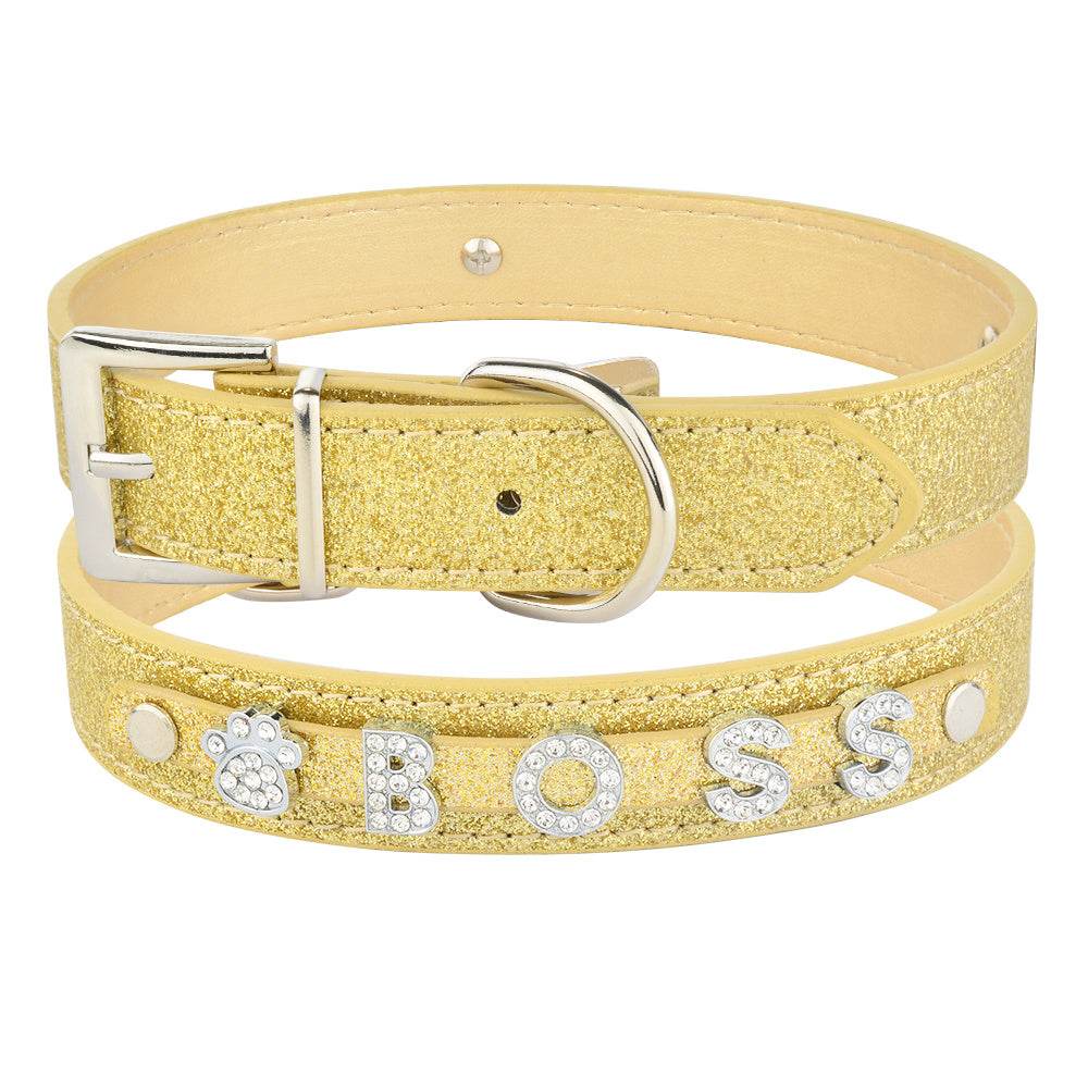 DIY Alphabet Dog Name Pet Collar Wear Accessories - Classy Collective