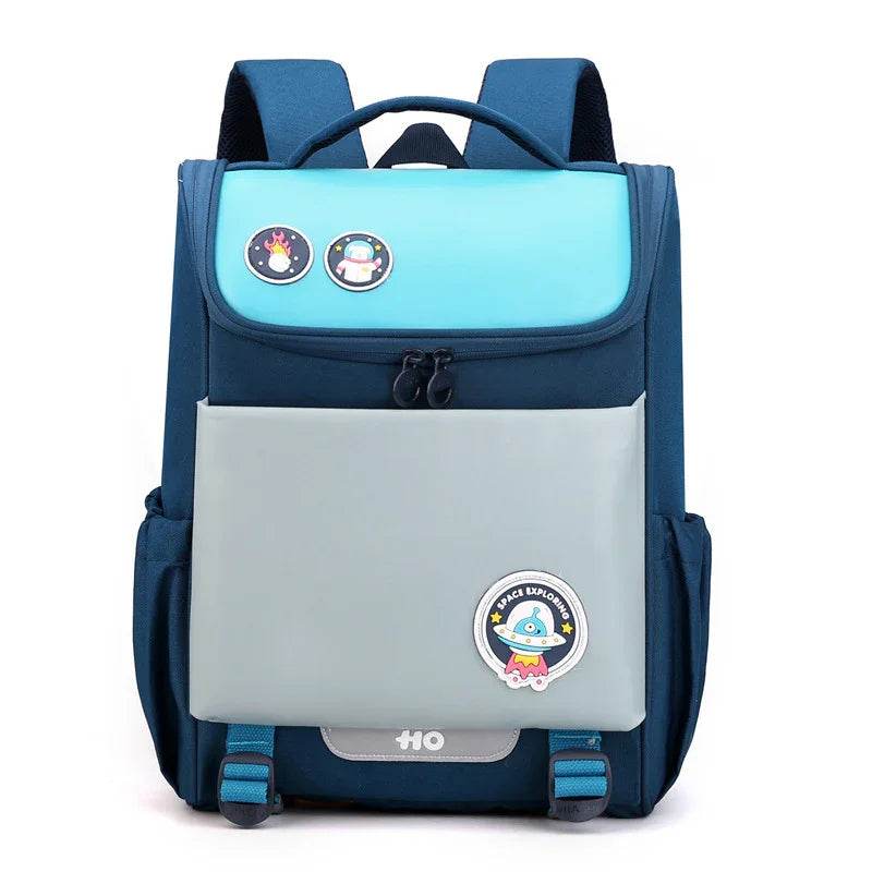 Primary School Students Shoulder Pad Children's Backpack Light Solid Color Primary School Bag - Classy Collective