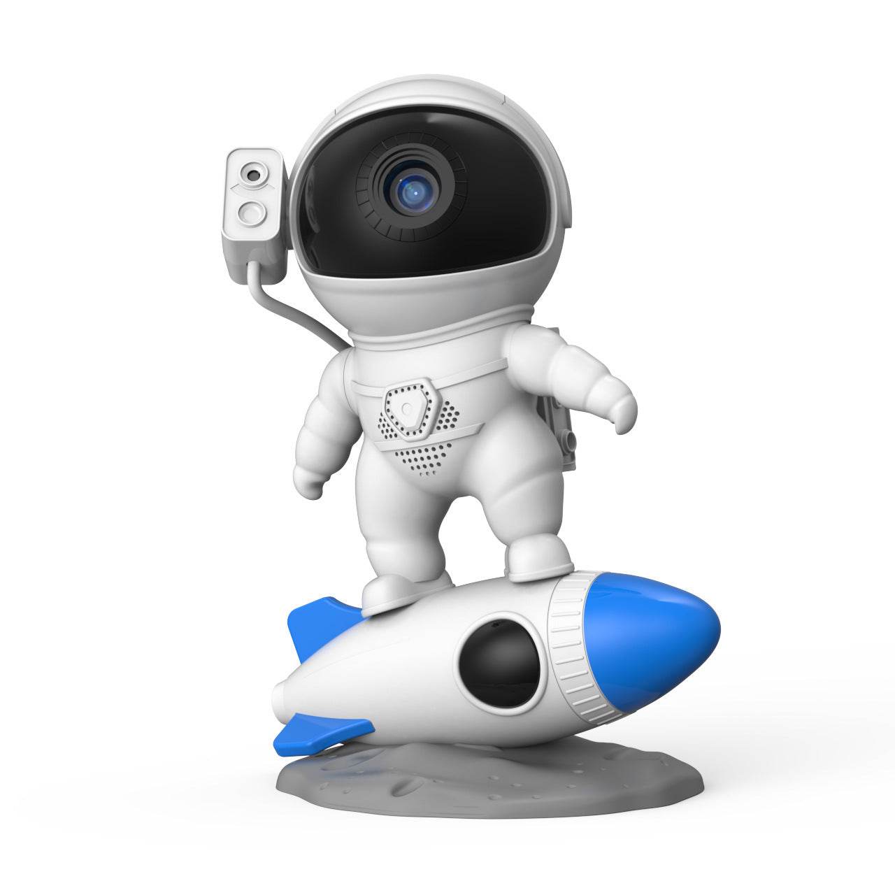 Rocket Astronaut Galaxy Starry Sky Projector Lamp - Classy Collective