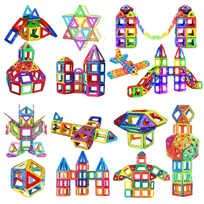 Building Blocks DIY Magnets Toys For Kids - Classy Collective