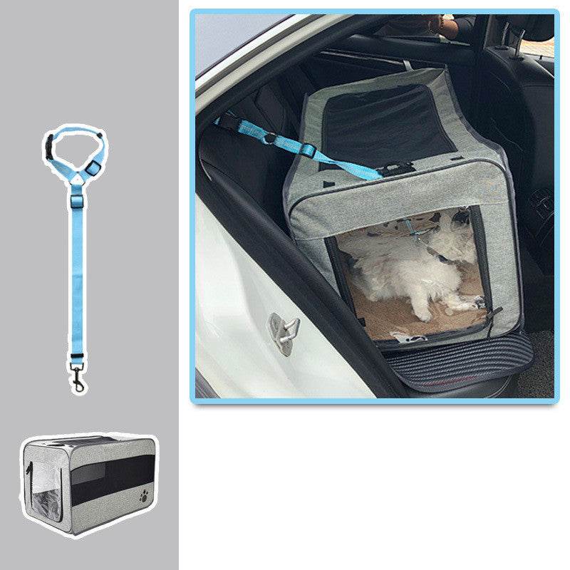 Travel Carrier Bag For Pet Cage With Locking Safety Zippers - Classy Collective