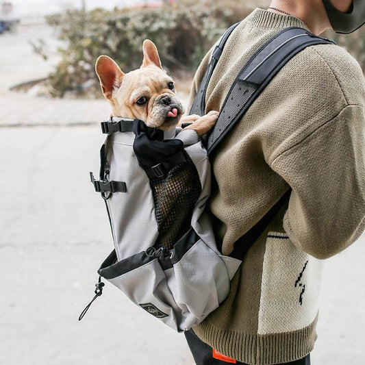 Double Shoulder Portable Travel Backpack Outdoor Dog Carrier - Classy Collective