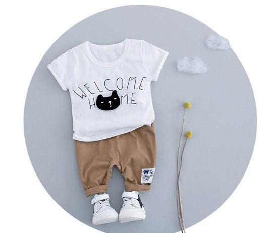 Chirdren Tshirt Suit - Classy Collective