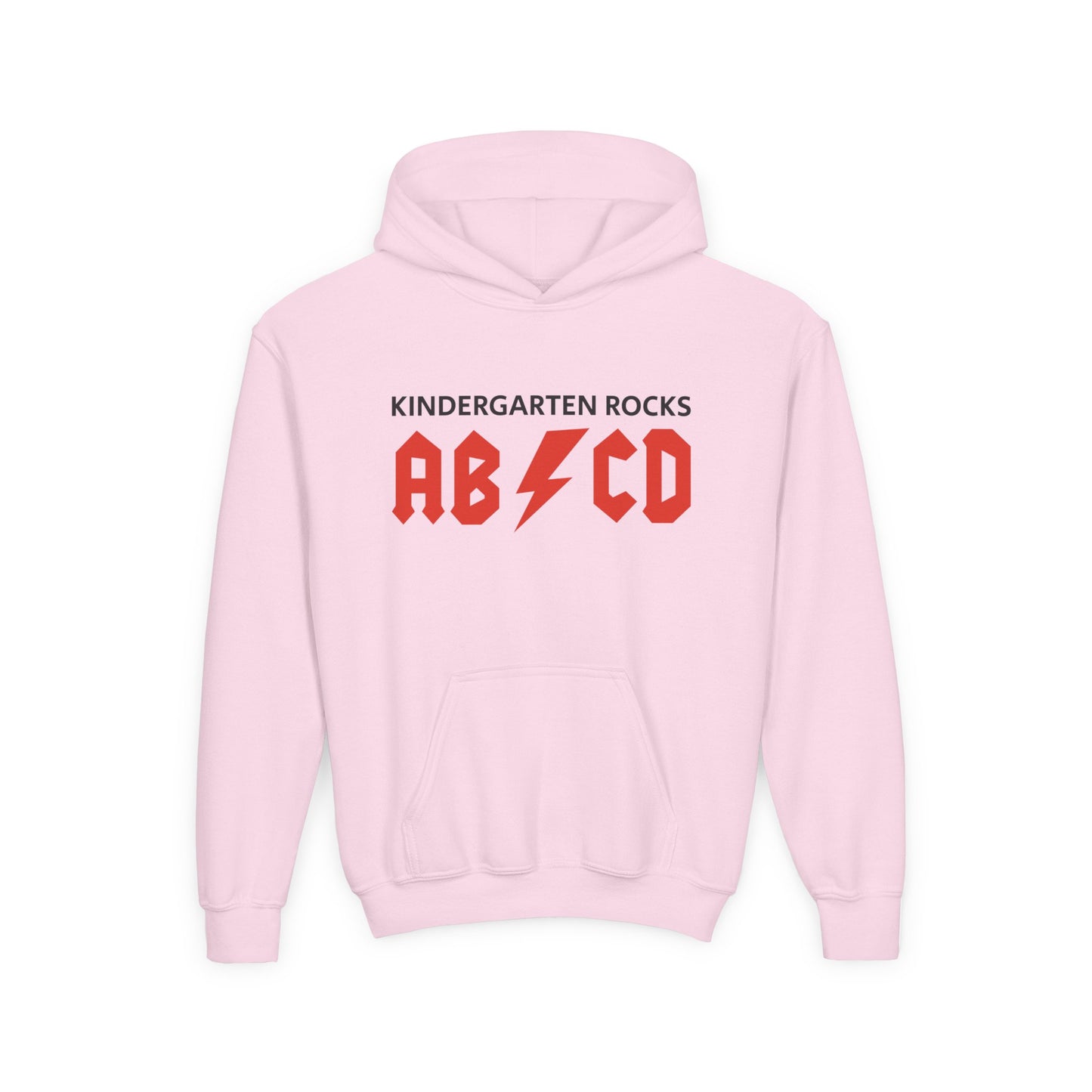 Rocking Kindergarten Sweatshirt | Youth Hoodie, Fun Kids Apparel, Classroom Gear, Gift for Students, Educational Clothing