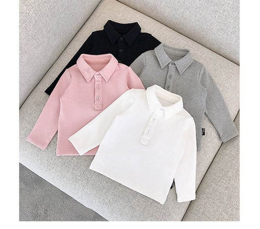 Baby Long Sleeve T-Shirt Polo Shirt - Classy Collective