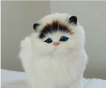Simulation Animal Model Cat Plush Children's Toy Doll - Classy Collective