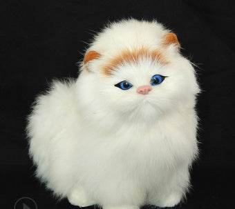Simulation Animal Model Cat Plush Children's Toy Doll - Classy Collective