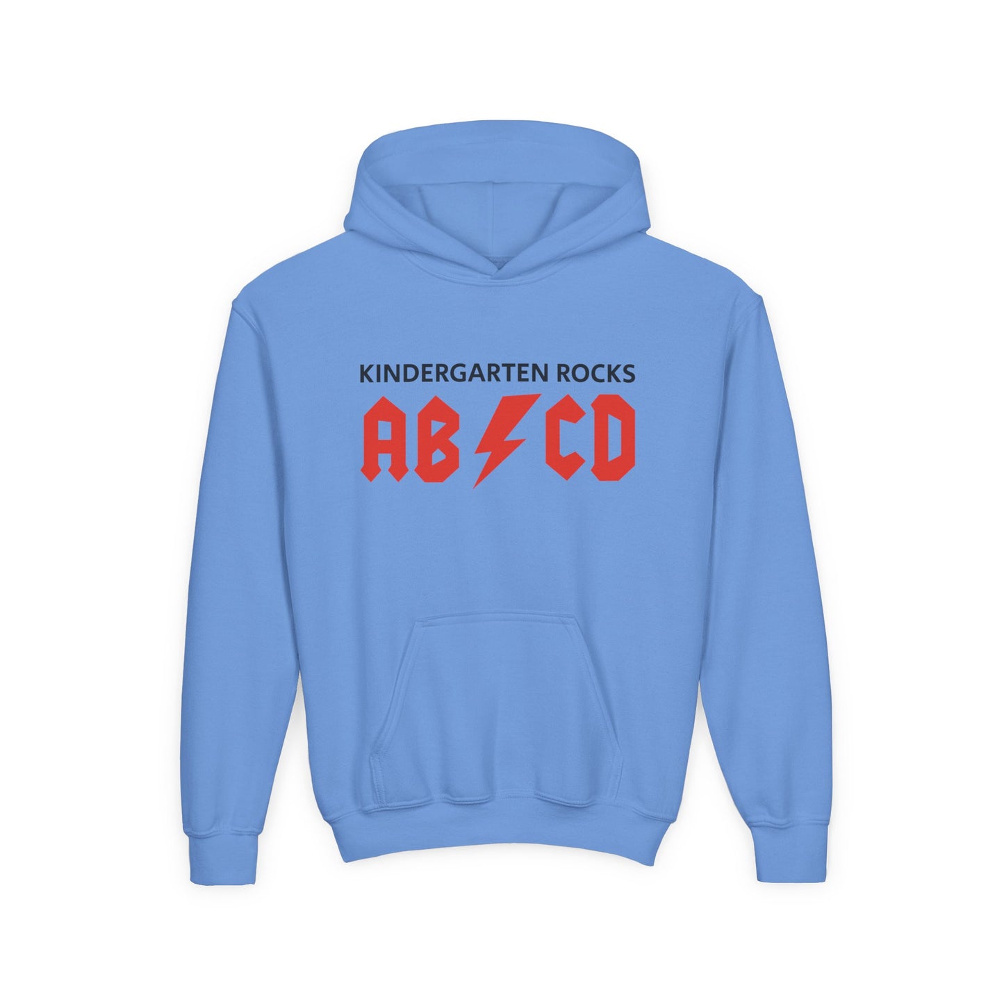 Rocking Kindergarten Sweatshirt | Youth Hoodie, Fun Kids Apparel, Classroom Gear, Gift for Students, Educational Clothing