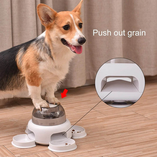 Dog Press Leakage Food Feeder Automatic Dispenser - Classy Collective