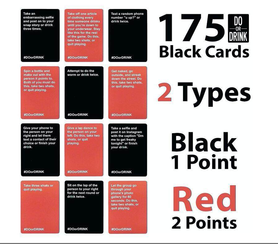 Board Games Drinking Card Game For Adults Dare Or Shots - Classy Collective