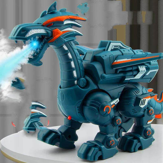 Electric Spray Mechanical Dinosaur Toy Model Multifunctional Sound And Light Toy - Classy Collective
