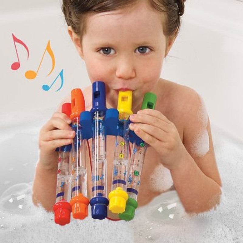5pcs Lot Kids Bathtime Fun Water Flutes Set - Classy Collective