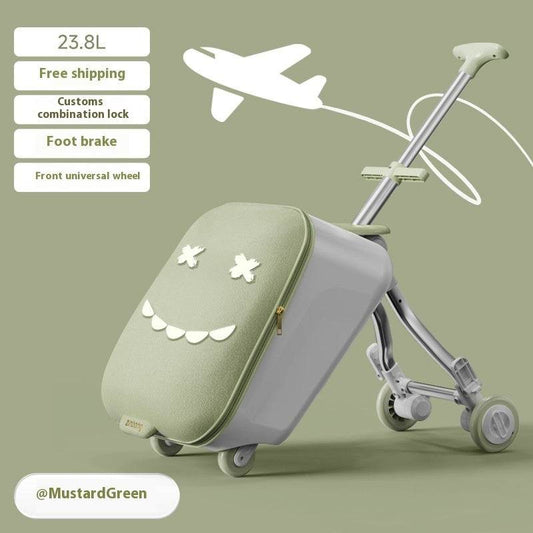 Luggage Children's Riding And Boarding Machine Trolley Case - Classy Collective