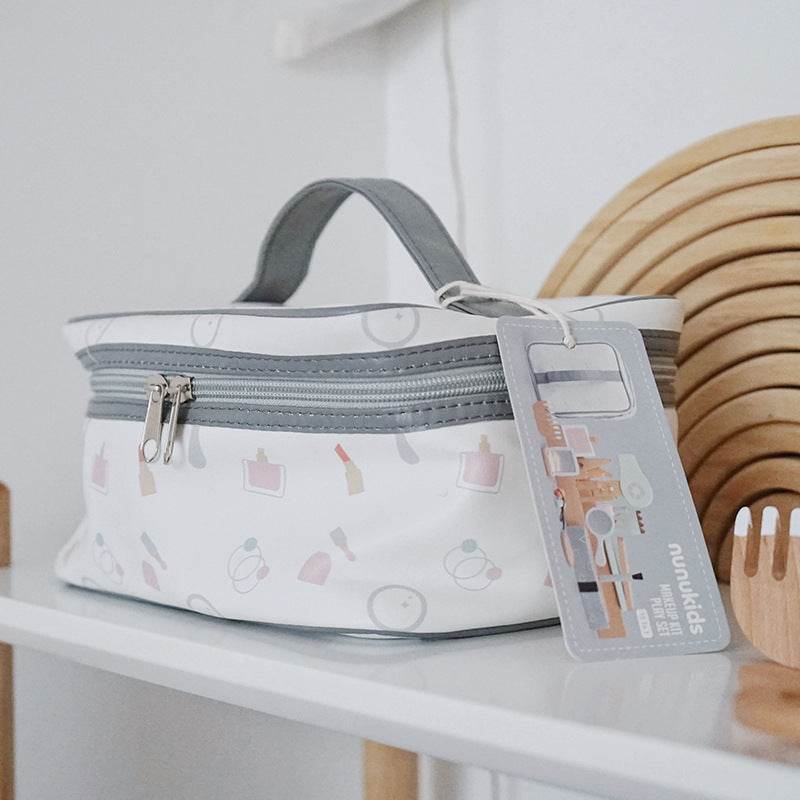 Girls Make Up And Cut Hair Simulation Comb Hair Dryer Wooden Model Toy - Classy Collective