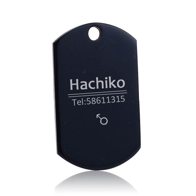 Small Pendant Anti-lost Pet Titanium Steel Tag - Classy Collective