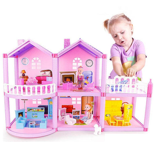 Doll House Villa DIY Assembled House - Classy Collective