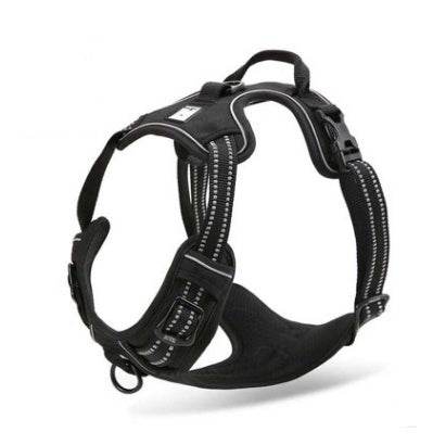 Adjustable Safety Reflective Nylon Harness for Big Medium Large Dogs - Classy Collective