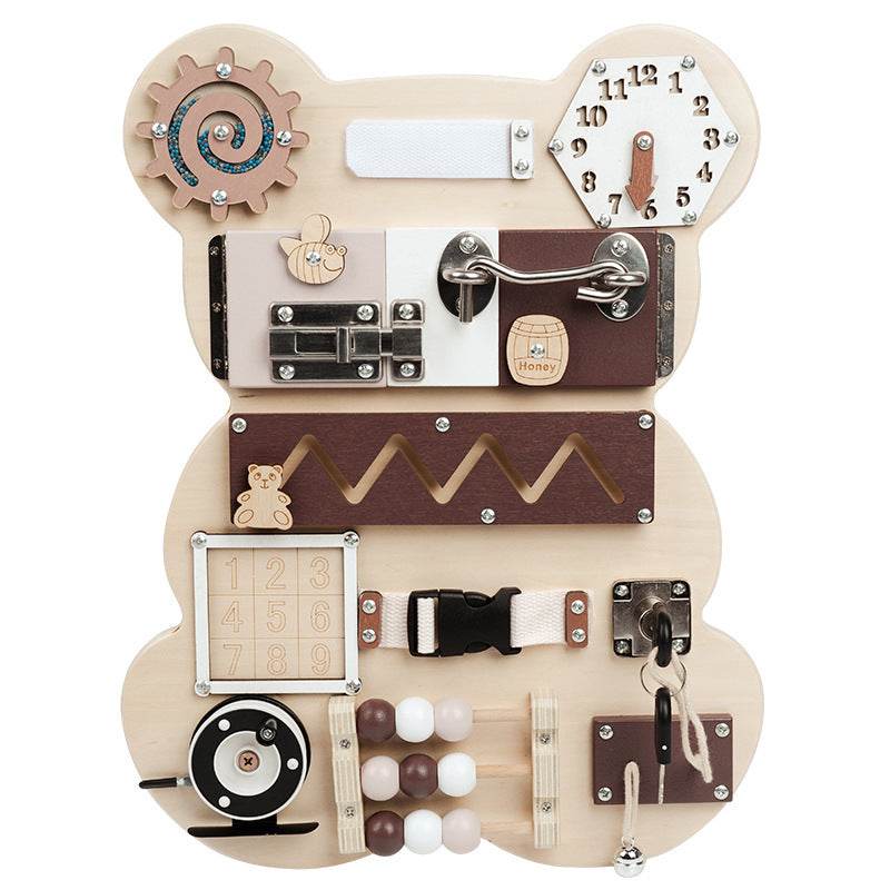 Bear Busy Board Children's Game Toys - Classy Collective