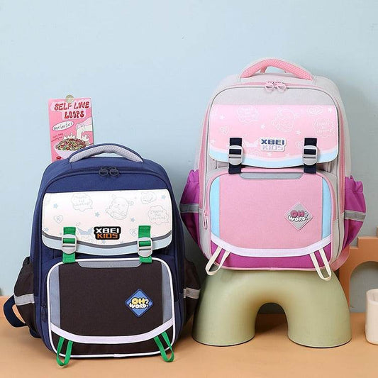 Schoolbag Burden Reduction Spine Protection Lightweight And Large Capacity Backpack - Classy Collective