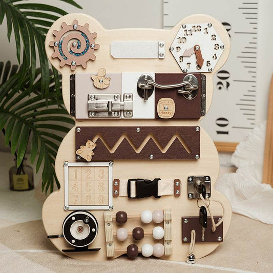 Bear Busy Board Children's Game Toys - Classy Collective