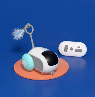Remote Control Interactive Cat Car Toy USB Charging Chasing Automatic Self-moving - Classy Collective