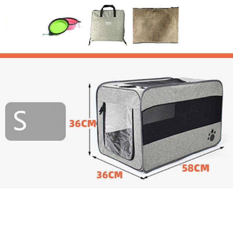 Travel Carrier Bag For Pet Cage With Locking Safety Zippers - Classy Collective