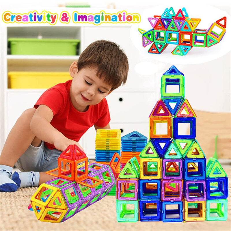 Building Blocks DIY Magnets Toys For Kids - Classy Collective
