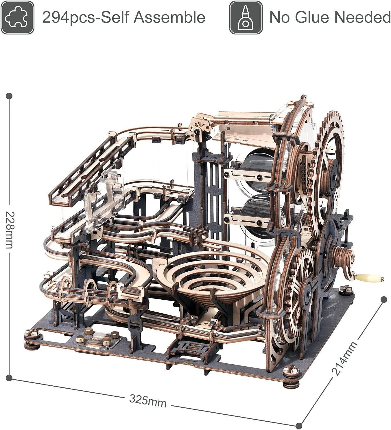 Robotime Marble Night City 3D Wooden Puzzle Games Assembly - Classy Collective