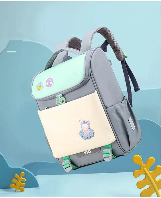 Primary School Students Shoulder Pad Children's Backpack Light Solid Color Primary School Bag - Classy Collective