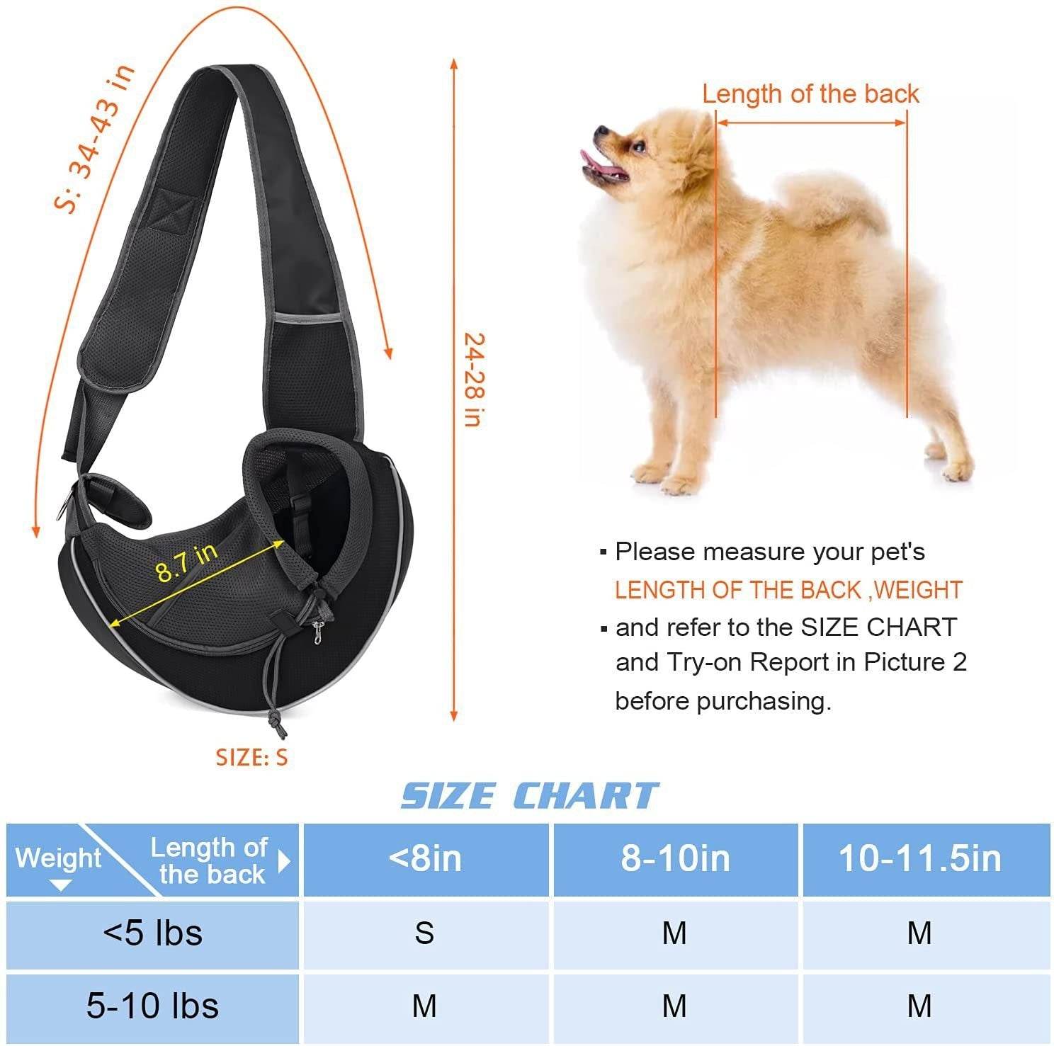 Portable Crossbody Bag For Dogs Cats - Classy Collective